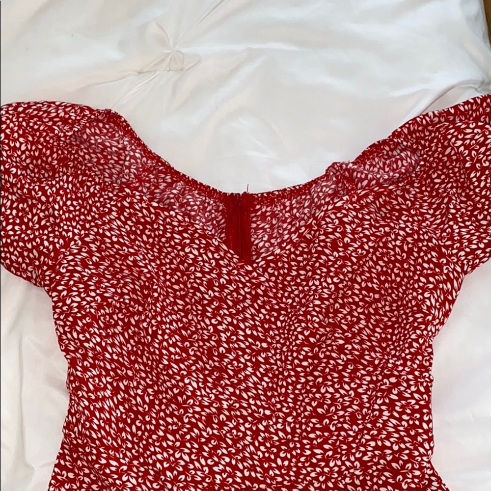 wrap-front romper - Picture 2 of 4